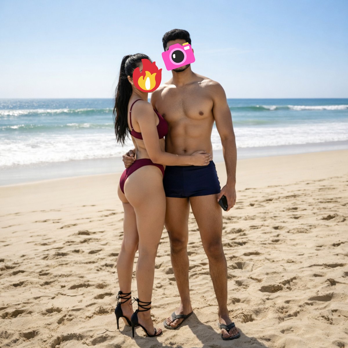 r72032136's tweet photo. Yes, I wear hijab at heart… today, the beach got my bold side  🌊😈
#dior 
#HotwifeFavorita 
#AcneStudiosFW26 
#BikiniBeauty https://t.co/Y6W6nHAUpp
