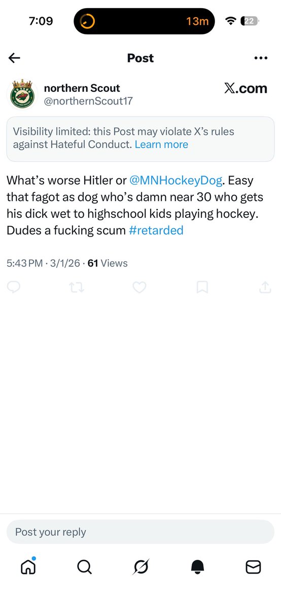 MN Hockey Dog tweet media