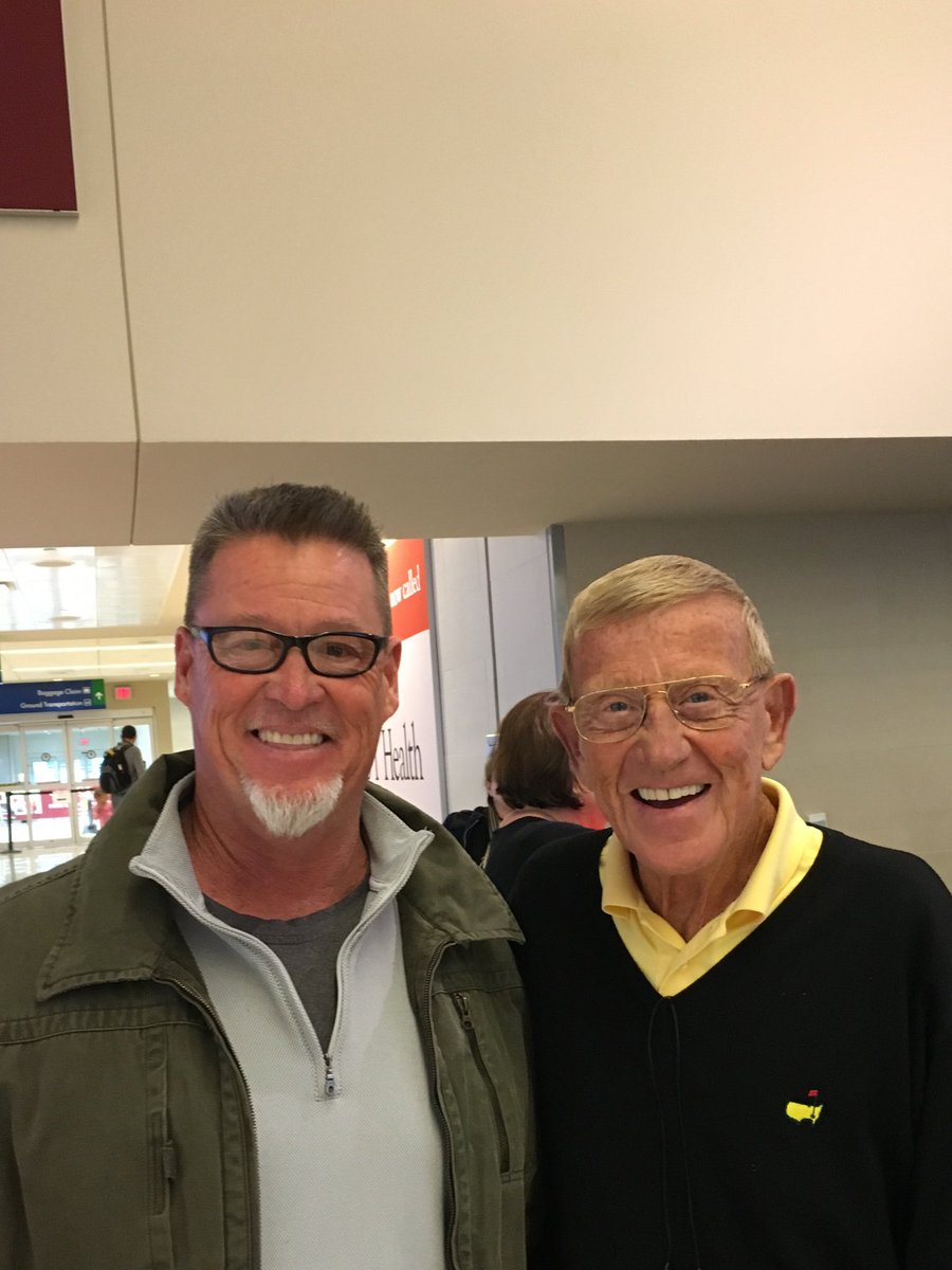 WRam33's tweet photo. RIP - Lou Holtz

Had the privilege to meet and discuss the coaching profession with the great Lou Holtz. Three hour plane ride that I will never forget. The knowledge that I gained from that experience has forever had an impact on my coaching career. THANKS!! https://t.co/NwxPQGZKos