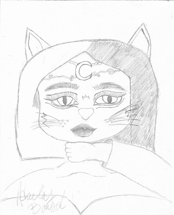 HaileyE21217's tweet photo. Art of the Day! "Cat Lady". Buy at: https://t.co/fxlTWZMVTG https://t.co/c6B2oiCeIC