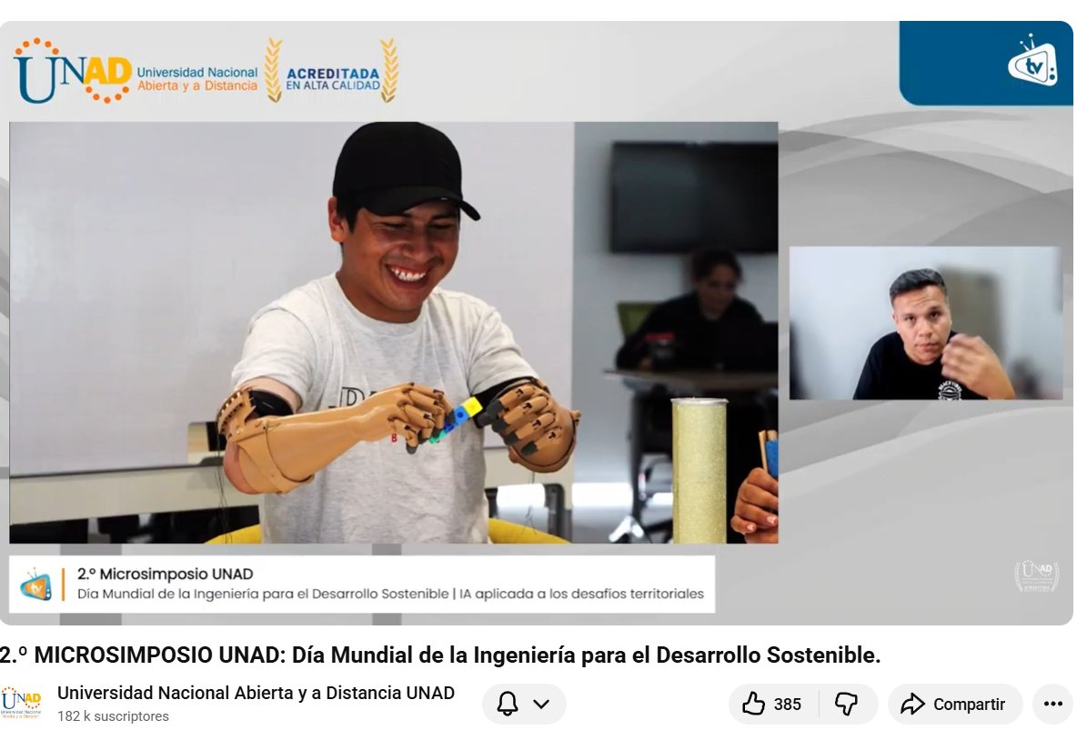 ElOIRdelaRegion's tweet photo. En el marco del 2.° Microsimposio UNAD, destacamos la labor del Ing. Mecatrónico Enzo Fernando Romero Muñiz, referente peruano en biomecánica y robótica aplicada. 🦾

Su trabajo es el ejemplo perfecto de pertinencia y servicio al territorio:

Tecnología Asistiva: Liderando proyectos que devuelven autonomía y mejoran la calidad de vida de personas con discapacidad.

Impacto Global: Reconocido por la ONU por su contribución directa a los Objetivos de Desarrollo Sostenible (ODS).

Innovación Humana: Ciencia de alto nivel aplicada para resolver necesidades reales en nuestras comunidades.

¡La ingeniería no solo construye máquinas, construye esperanza y equidad! 🌍🚀

#IngenieríaSostenible #Biomecánica #ODS #Inclusión