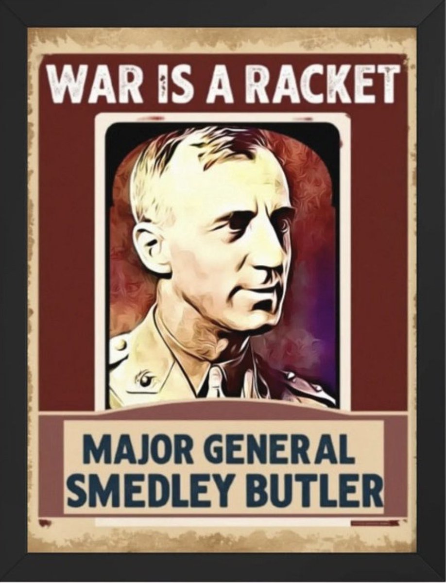 Anyone running their mouth about the Marine protesting in DC today should read this book. If that’s too much to ask just google Smedley Butler. The man’s record alone should explain to you why veterans take issue with lying politicians that drag American servicemen into war.
