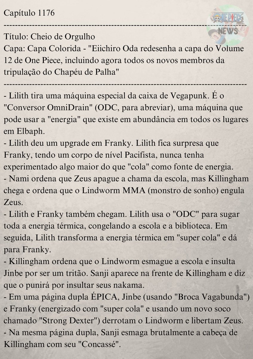 One Piece News tweet media