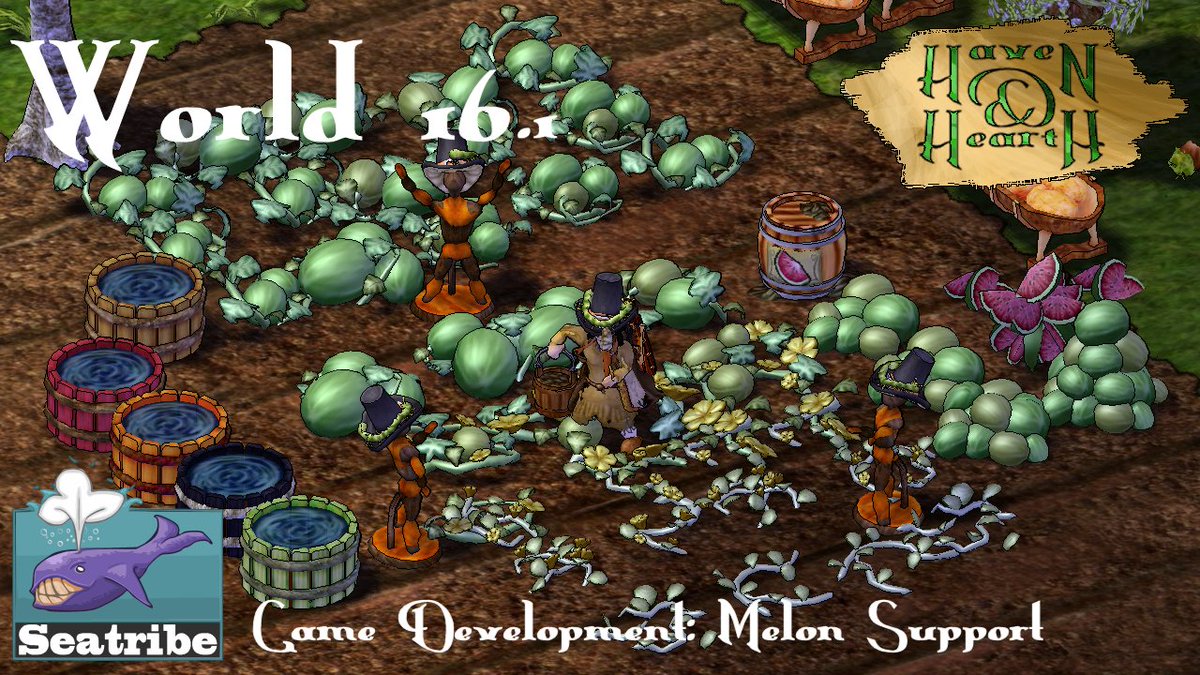 Hey, look! Watermelons! Patch night!