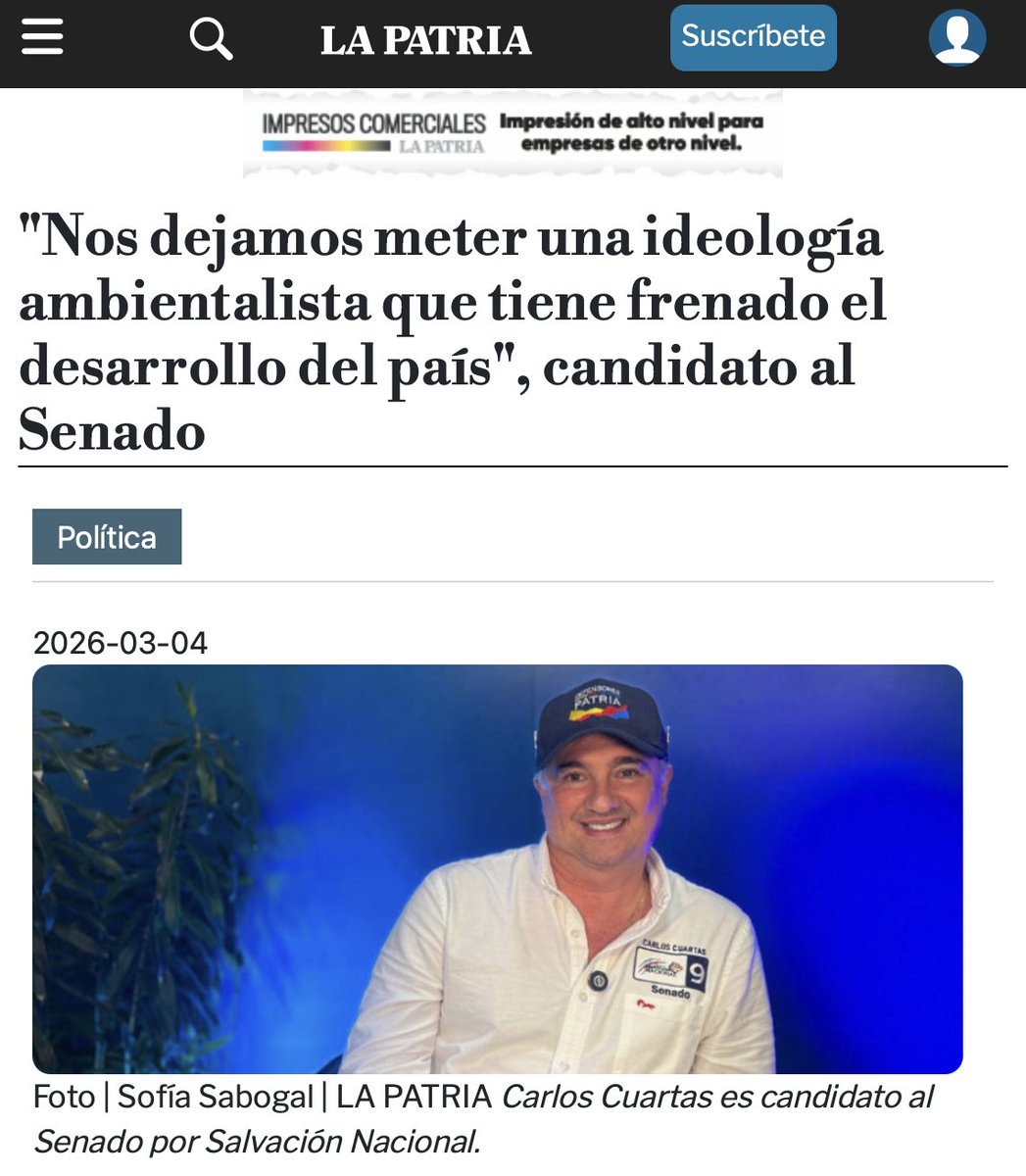Carlos Cuartas tweet media