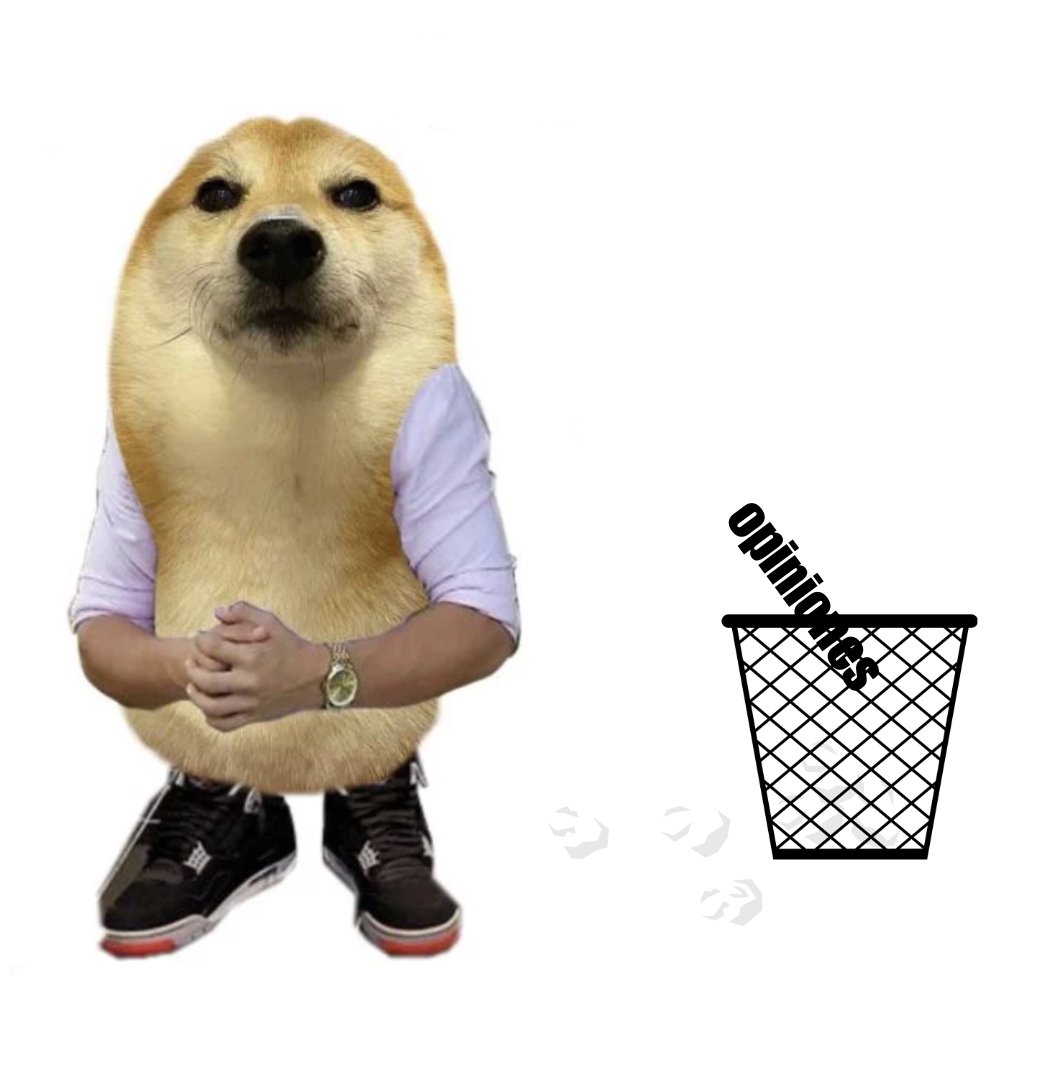 si no la respaldas en un mercado…