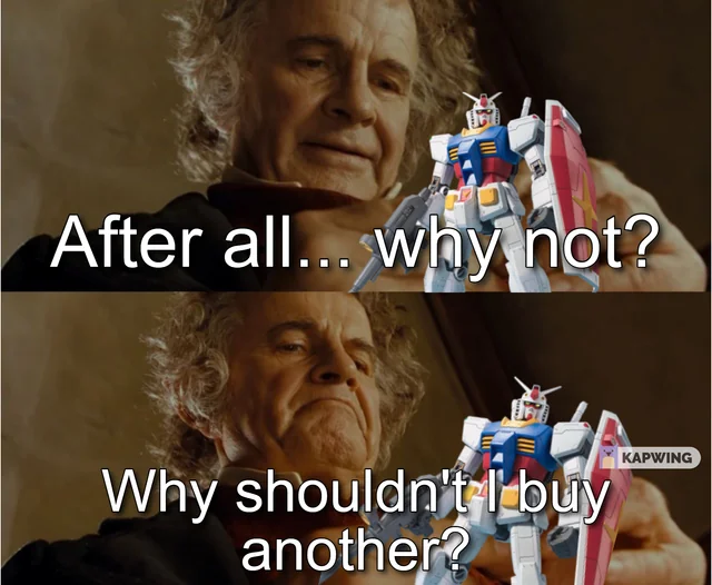 Another order to P-bandai has hit the credit card