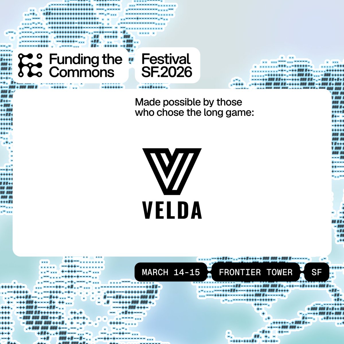 FundingCommons's tweet photo. Thank you to @velda_io for supporting Intelligence at the Frontier.

Building tools that let developers focus on the work rather than the infrastructure—exactly the kind of thinking we need more of. 

SF, March 14-15. 
https://t.co/IX0BRH8KMW https://t.co/iObuBAoRou