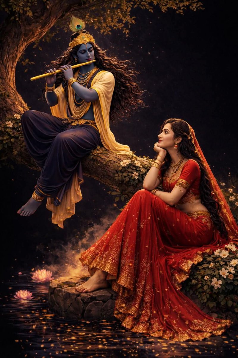 Soma_dhar25's tweet photo. ॐ कृष्णाय वासुदेवाय हरये परमात्मने।
प्रणतः क्लेशनाशाय गोविन्दाय नमो नमः॥ 

🙏🌺जय श्री राधे कृष्ण श्री राधे राधे 🌺🙏 https://t.co/LGTN3uE10s