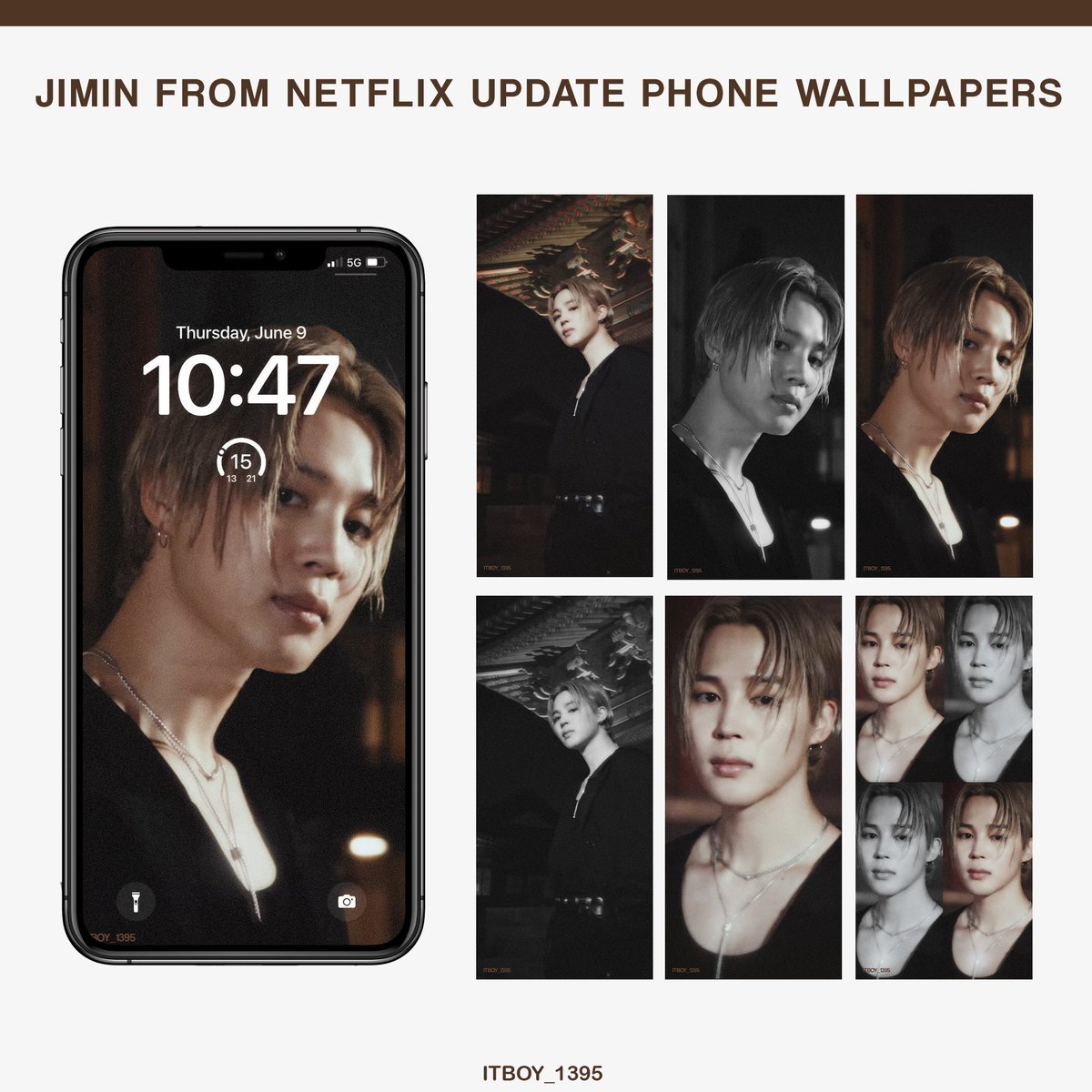 05.02.26 — Jimin from Netflix update phone wallpapers 🤎

#BTSLiveonNetflix
JIMIN X NETFLIX 
JIMIN X ARIRANG