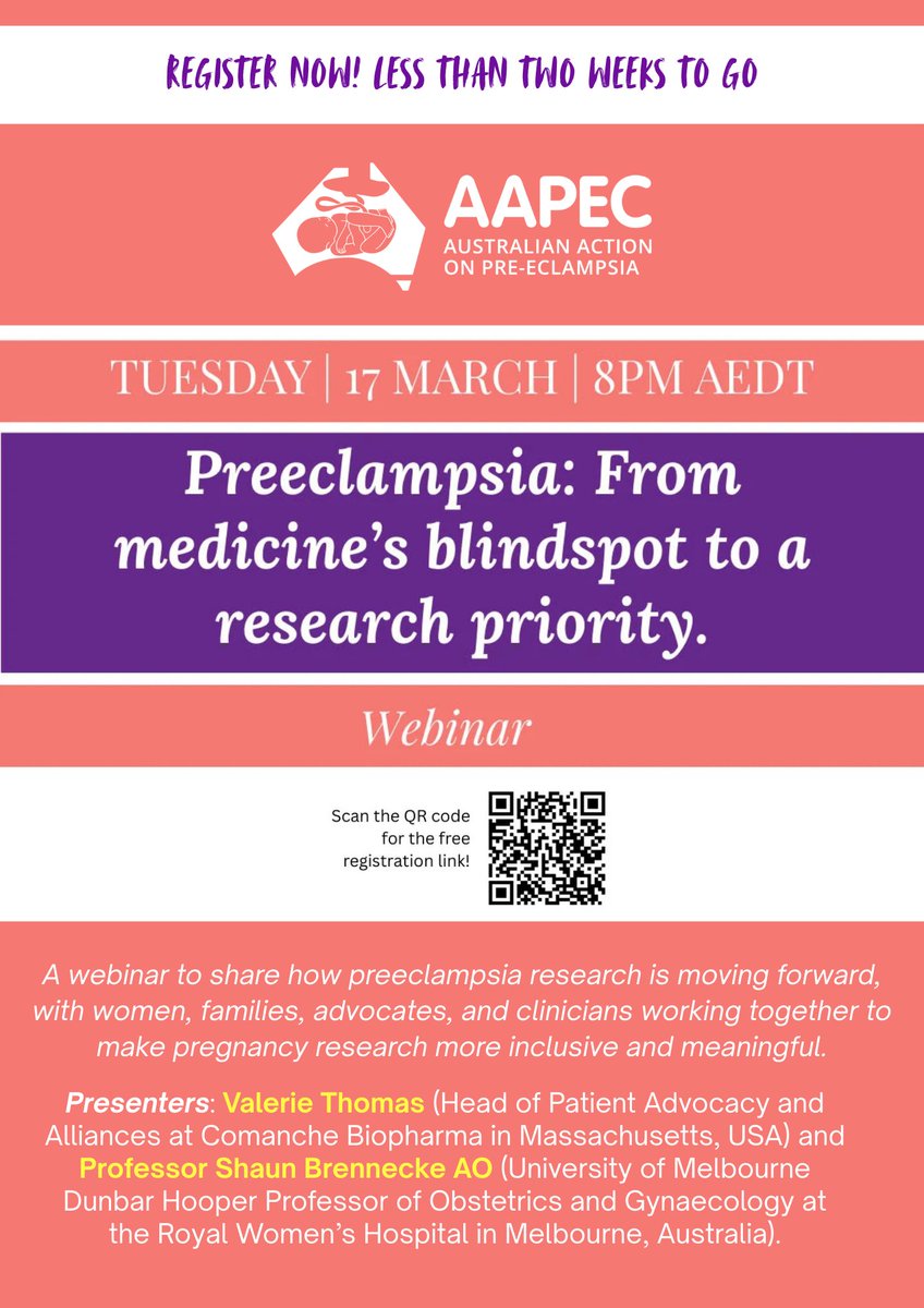 Australian Action on Preeclampsia tweet media