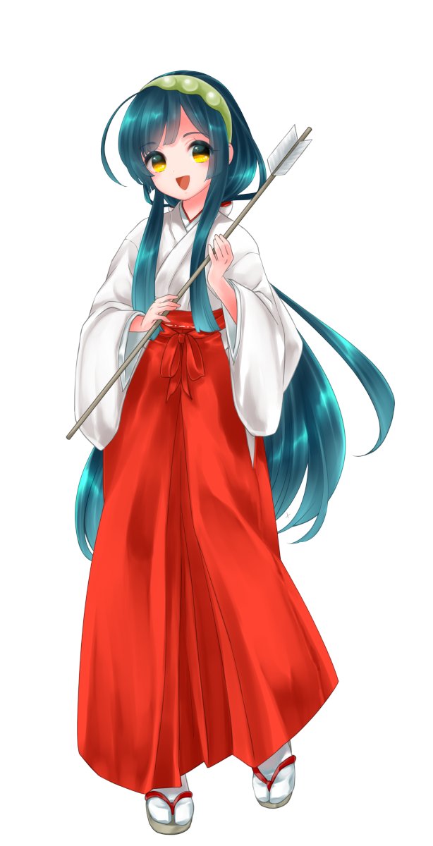 東北ずん子 「巫女服ずん子です(๑•̀ㅁ•́๑)✧ #巫女の日」|東北ずん子🫛ずんだもん🫛公式のイラスト