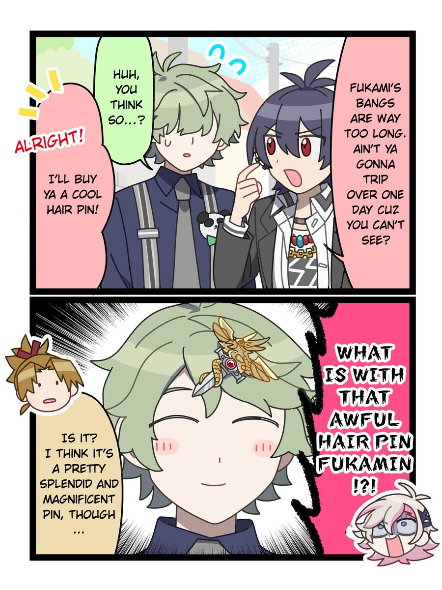 💥 Wachapella #31 💥

"Guardian Sword" 🗡️ 

Manga: Mr. G (@/G34199172)
#アオペラ #Aoppella #Aopl_TL