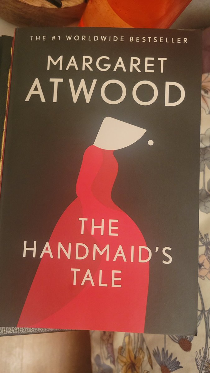 I am finally reading The Handmaid's Tale - it is so good so far, I'm excited to finish it! #TheHandmaidsTale