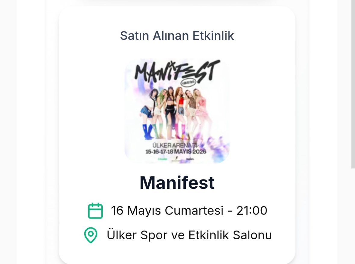 Emirhanoru3's tweet photo. yegenlerime manifest konser yaparsa soz sizi götüreceğim demistim,habersiz bilet aldim acaba nasil bi sevinc yasayacaklar https://t.co/7TUImFo8sw