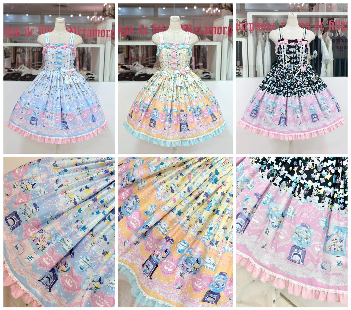 MetamorphoseEng's tweet image. 💖Pre-Order Now💖
Happy☆Capsule Toy
metamorphose.gr.jp/en/series/1961

The additional production of the very popular series is available for pre-order✨
Don't miss it!
#capsuletoy #gashapon
#metamorphose #mtdf #Lolitafashion