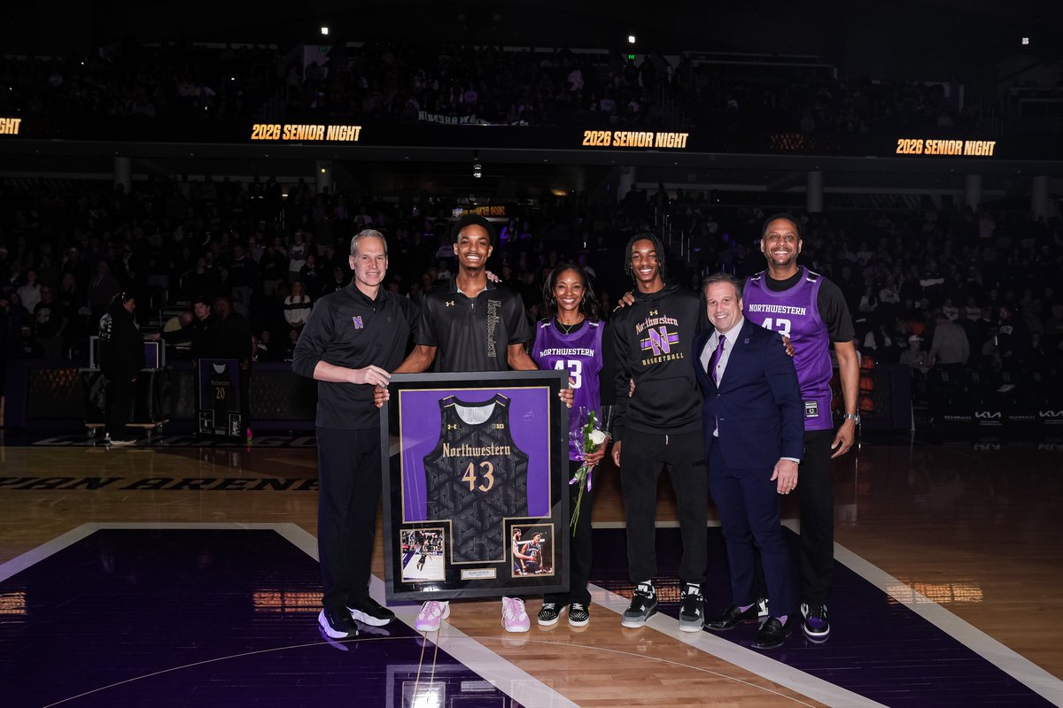 Northwestern Basketball tweet media