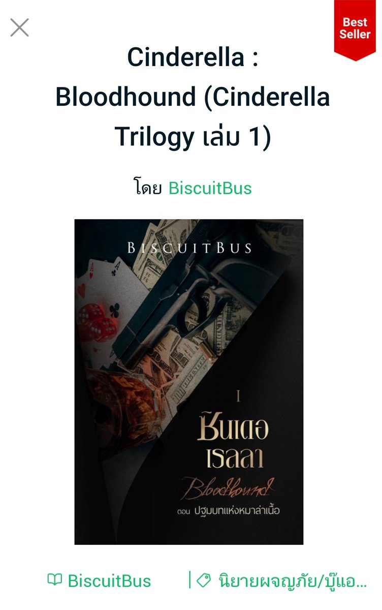 ถ้าชอบ "คิวบิก"
น่าจะชอบ "ซินเดอเรลลา บลัดฮาวด์"

เหมือนดูหนังฝรั่งบู๊แอคชัน/สอบสวนดี ๆ เรื่องนึง
สนุก ทำถึง ลุ้นระทึก นางเอกเก่งฉลาด

ที่สำคัญคือสำนวนดี

เคยออกงานกับสนพ.
แต่ตอนนี้นข.ขาย ebook เองใน meb 
แนะนำค่ะ