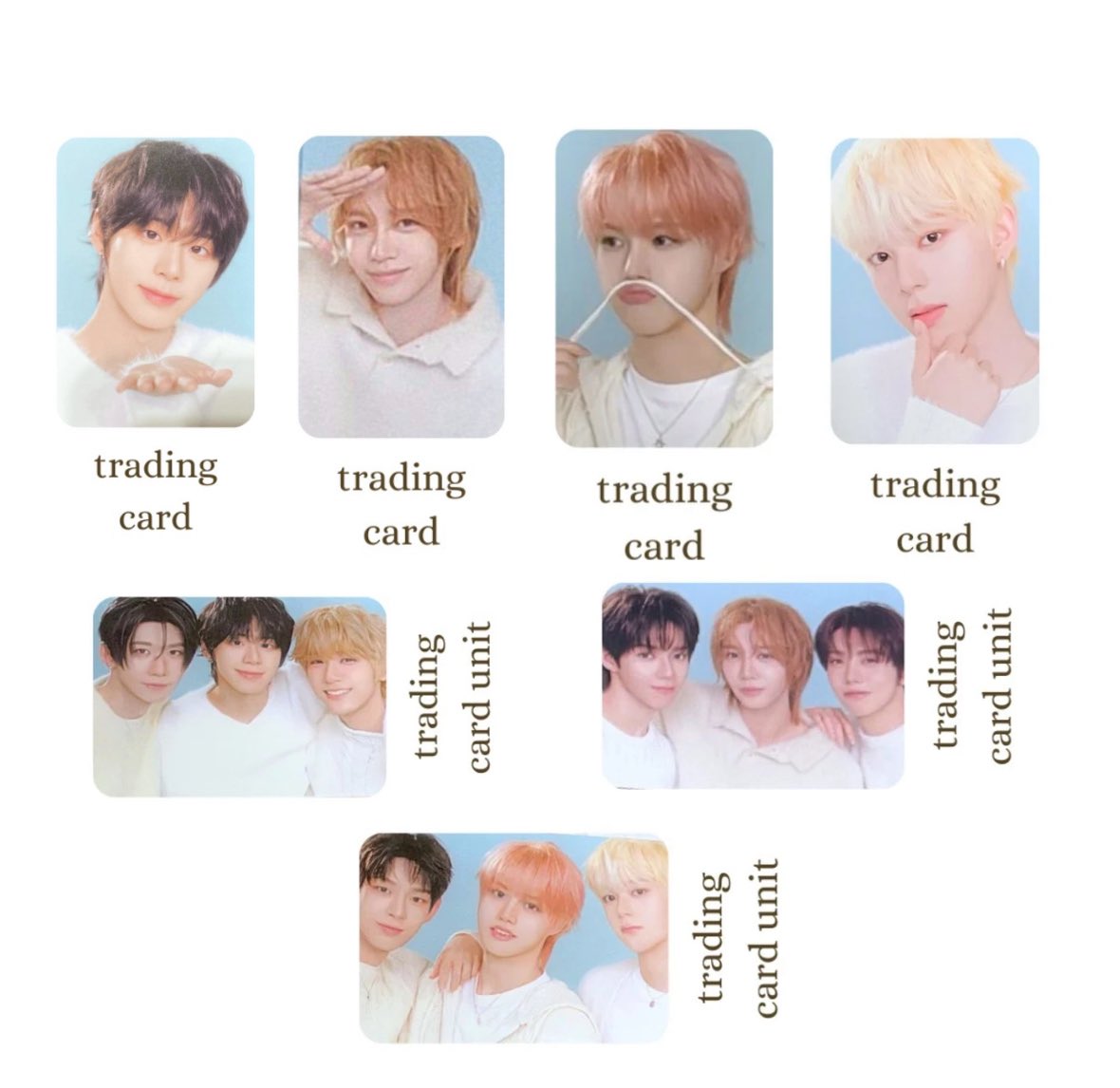 lfs wtb These AHOFOHA trading cards! @AHOF_official #아홉 #AHOF