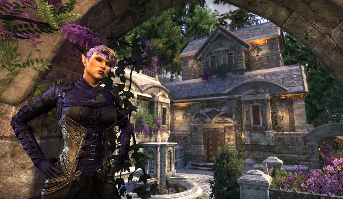 JHartEllis's tweet photo. ESO challenge was to make a home for your companion--great theme to think about. Congrats to these wonderful winners!

Mloking's mansion for Tanlorin
mehve's beach house for Sharp-as-Night
LexyShmexy's refuge for Azandar al-Cybiades https://t.co/cj6bM0Ur0Z