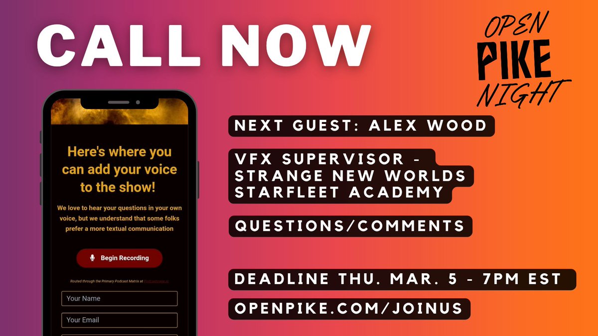 Open Pike Night tweet media