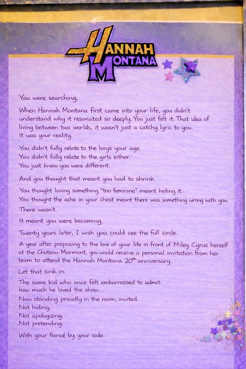 AxiCyrus's tweet photo. A letter to little me 💜💛 https://t.co/dy11Ax07qe