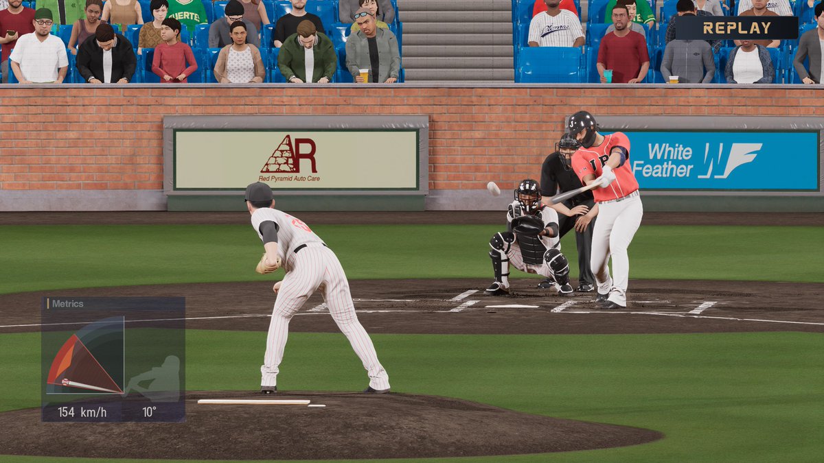 Estaba probando el juego de béisbol y estoy 100% seguro de que tiene los mismos problemas de eFootball.
Falta ambiente, falta de amor y falta de licencias.