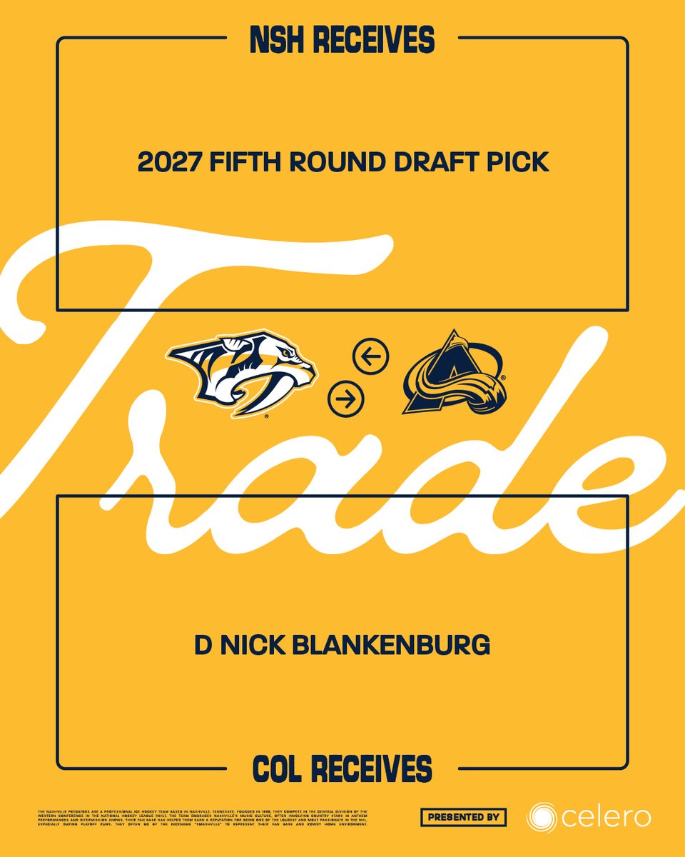 Nashville Predators tweet media