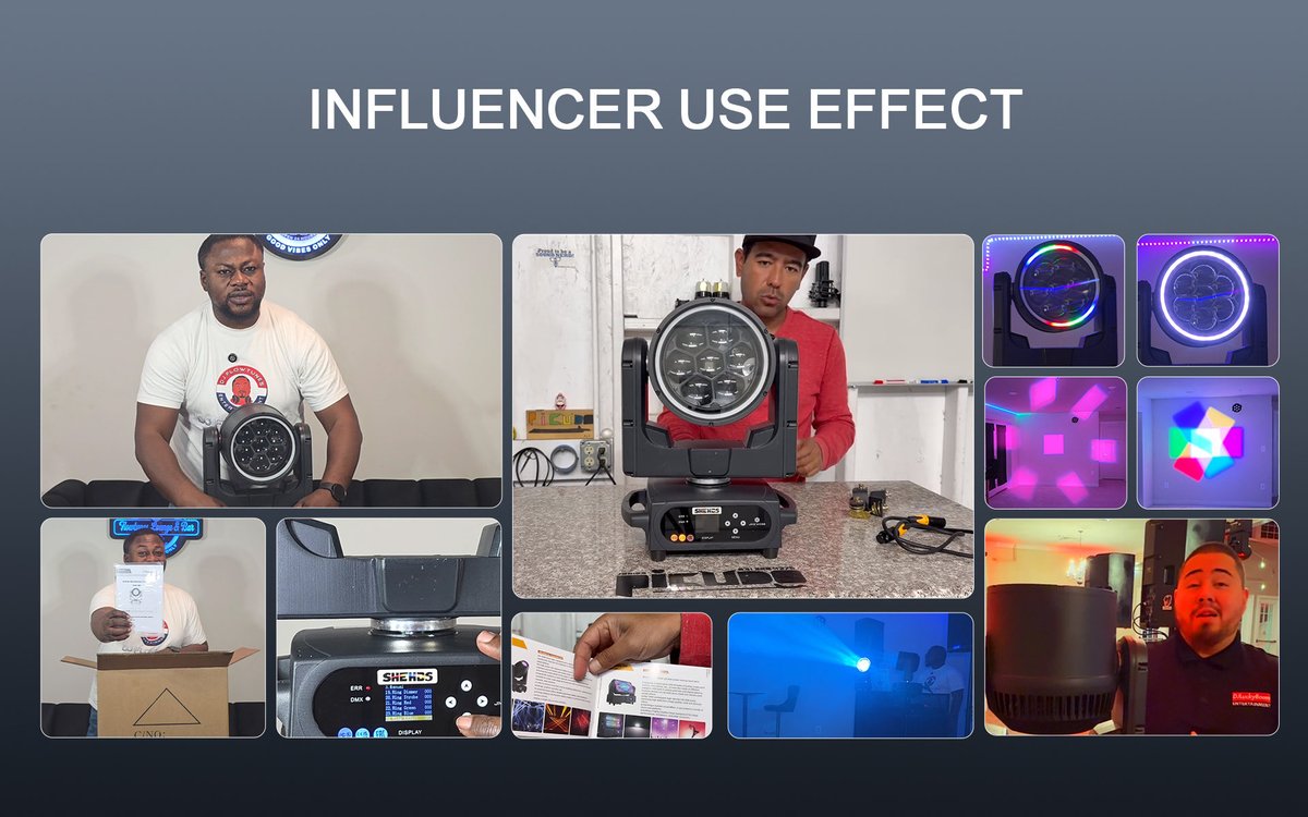 SHEHDS_Stage's tweet image. New Arrival: Waterproof 7x40W Bee Eye Moving Head Light ✨
✅Beam • Wash • Zoom
✅RGBW / RGBL / RGBLAC
✅IP65 waterproof. 
🎉 Launch Special: 12% OFF
🤝 B2B &amp;amp; Wholesale: Discover more pro-gear and business support at shehds.net
#djlight #StageLight #Waterproof