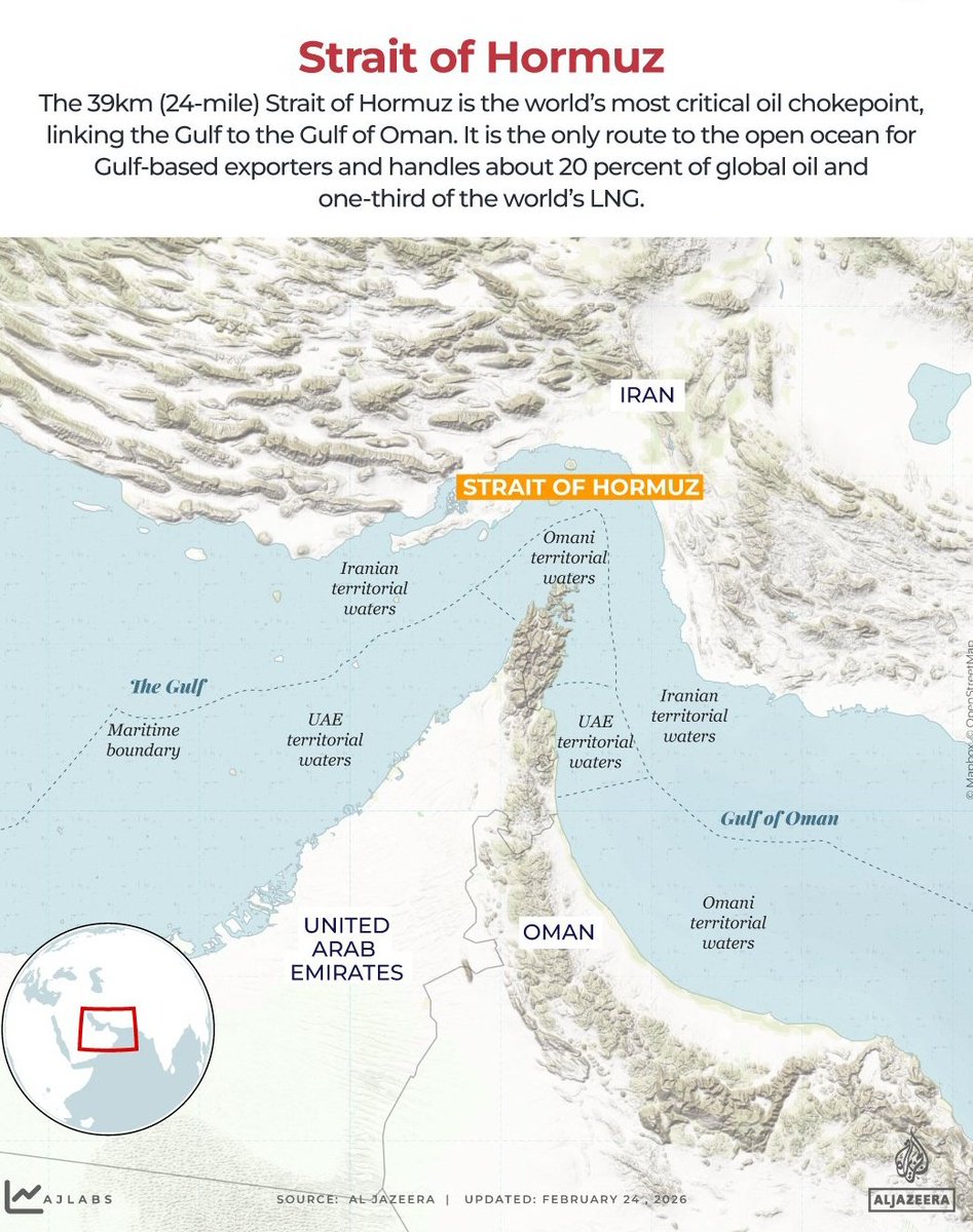 ईरान ने साफ कहा है कि Strait of Hormuz से सिर्फ चीन के जहाज गुजर सकते हैं. इस वजह से भारत के 37 जहाज फंसे हुए हैं.

भारत के लिए Strait of Hormuz का बंद होना बहुत नुकसान वाला है. हमारा बहुत सारा तेल और गैस इसी रास्ते आता है.