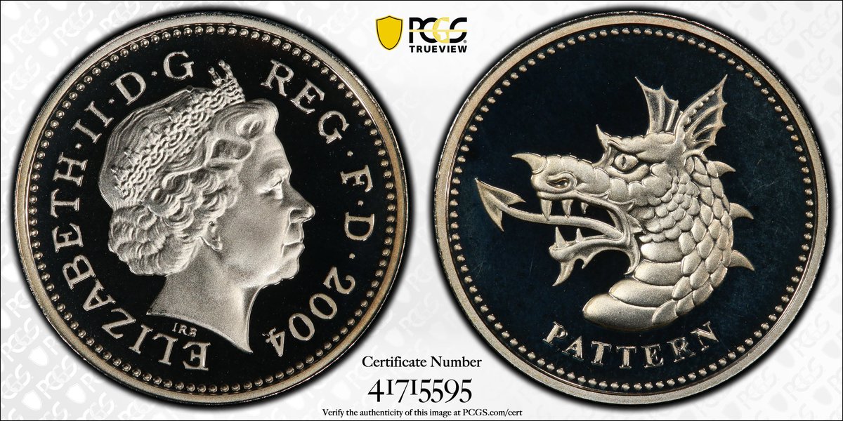 DominusDeus's tweet photo. @mint_office could use your help on the first hallmark. The other five I’ve figured out: Gerald Sheehan, Lion passant, 925 fineness, Leopard head - London assay office, Date letter e - 2004.  It’s from a 2004 pattern £1 coin. https://t.co/4dzAOkB4hS