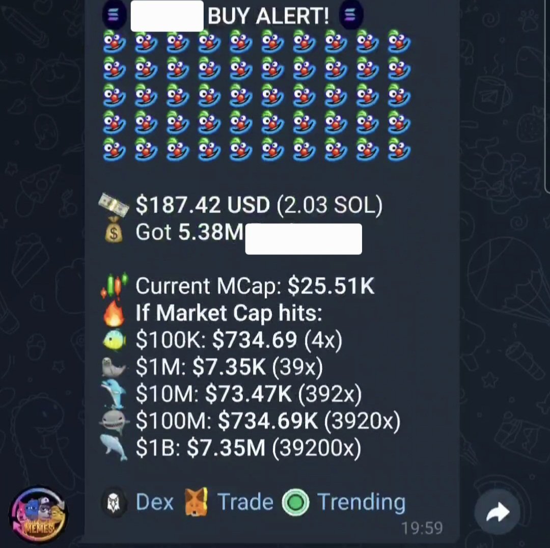 MemesBuyBot's tweet photo. @XTexchange Best buy bot from Tg , link in bio https://t.co/VpL9KTaOEW