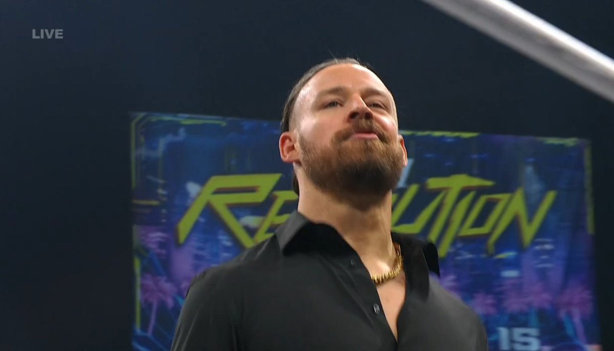 Fightful's tweet image. DAVID FINLAY IS ON AEW DYNAMITE!

#AEWDynamite