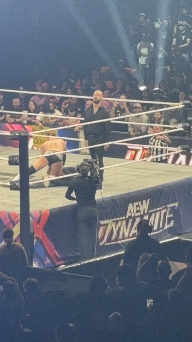 RiloOmega's tweet image. DAVID FINLAY IS ALL ELITE!!!! #AEWDynamite