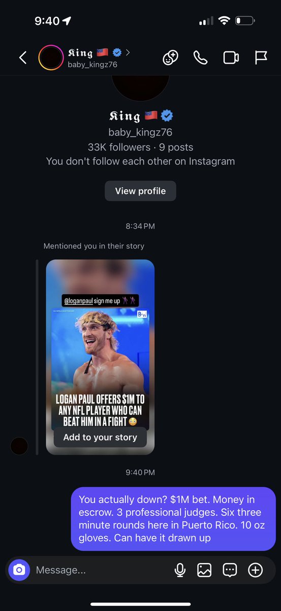 Logan Paul tweet media