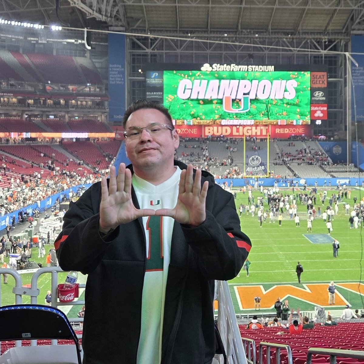 NativeCane81's tweet photo. @LakersCanes305 Fiesta Bowl! https://t.co/jNtkz0Jdhi