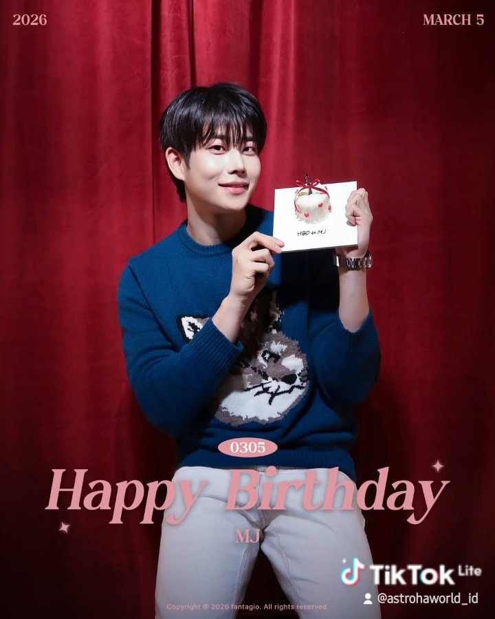 HAPPY MJ's DAY 🎉🎂🥂💜 @MJ_offcl #엠제이 #MJ #ASTRO #mjday