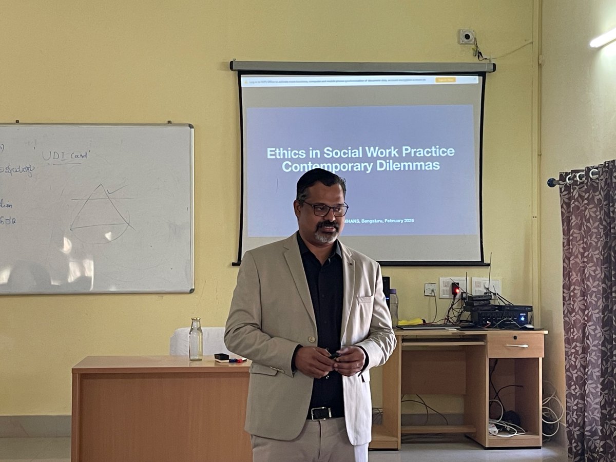 sojan47's tweet photo. Social Work Ethics at Mysore University https://t.co/STPLJtVTFj