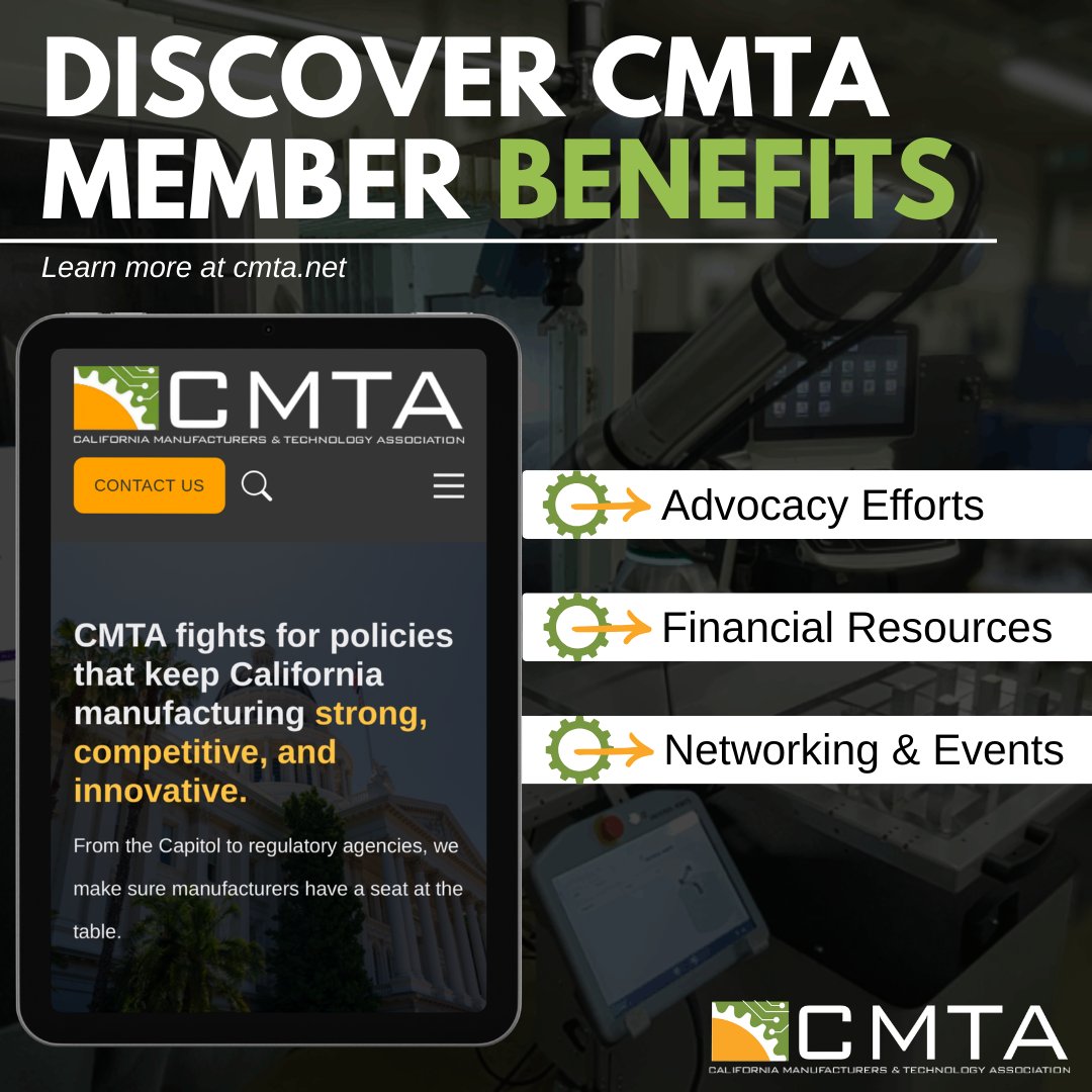 CA Manufacturers & Technology Association tweet media