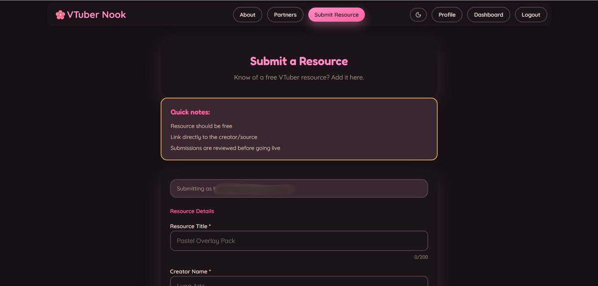 vtuber nook tweet media