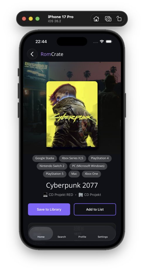 RomCrate tweet media