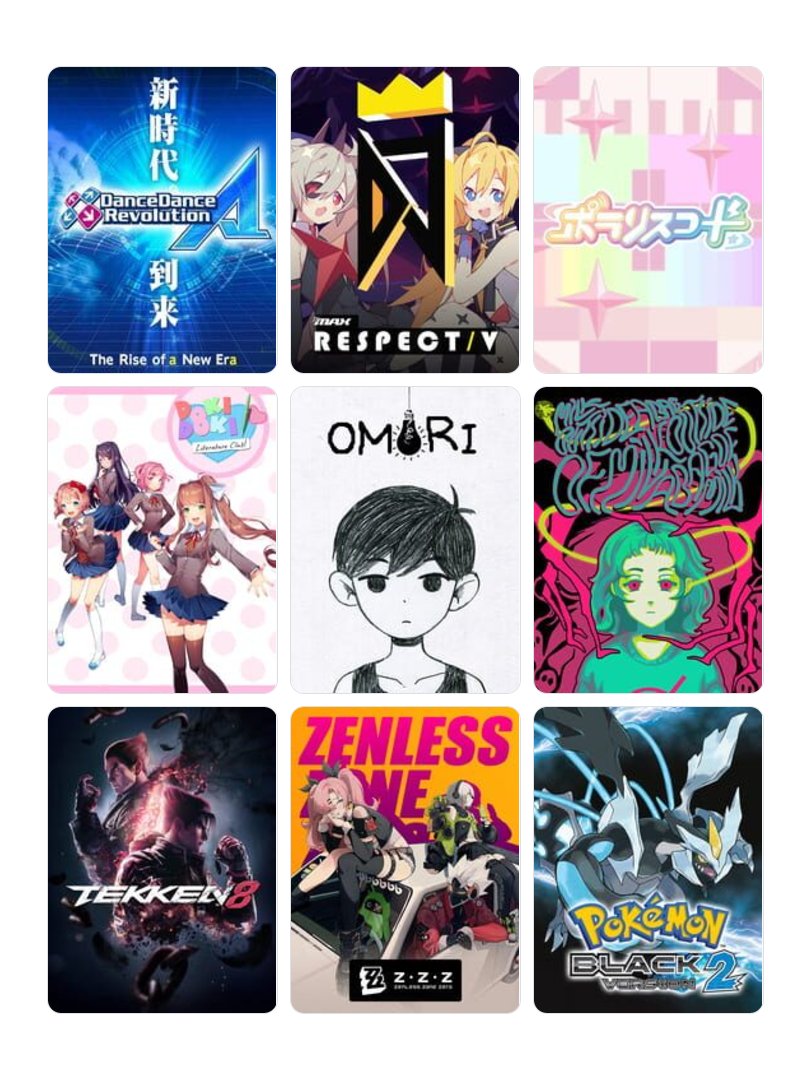 nullpo_otoge's tweet photo. 私を構成する9つのゲーム
#My9Games #私を構成する9つのゲーム
https://t.co/ezv0uSJUIk https://t.co/oWubeGyBek