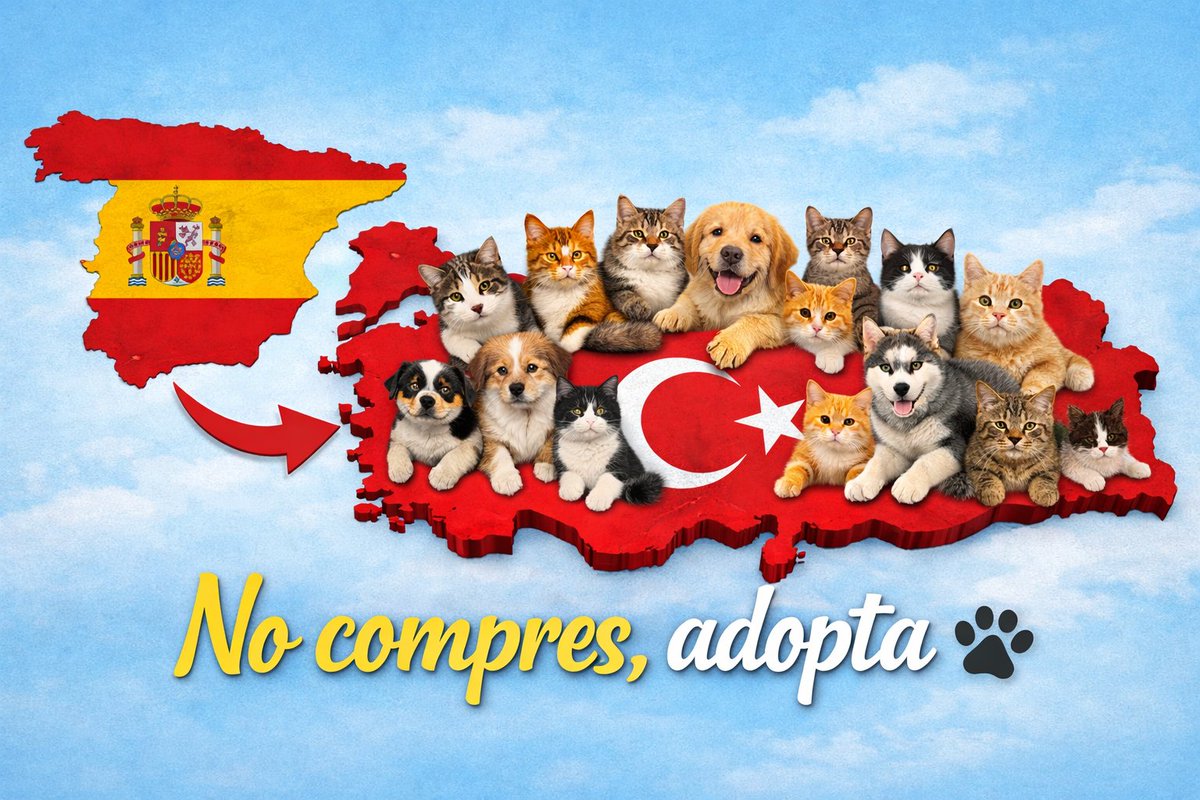 Hermanos, cuando vengan a Turquía consideren adoptar un gato o perro de la calle. Hay muchos animales que necesitan ayuda y buscan hogar. En vez de comprar, adopten. También compartimos anuncios y podemos encontrar voluntarios de vuelo. Solo hace falta querer darles un hogar. 🐾