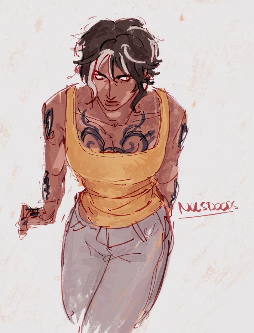 nolsdoods's tweet photo. fem law doodle idk https://t.co/XFNBnbeTVk