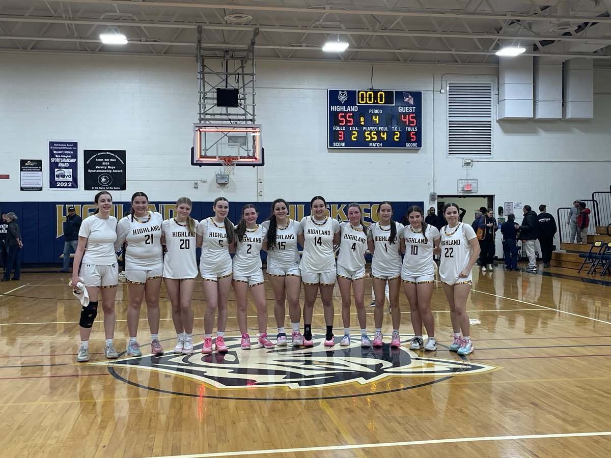 Highland Girls Varsity Hoops tweet media