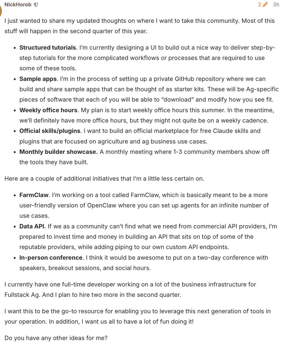 Nick Horob tweet media