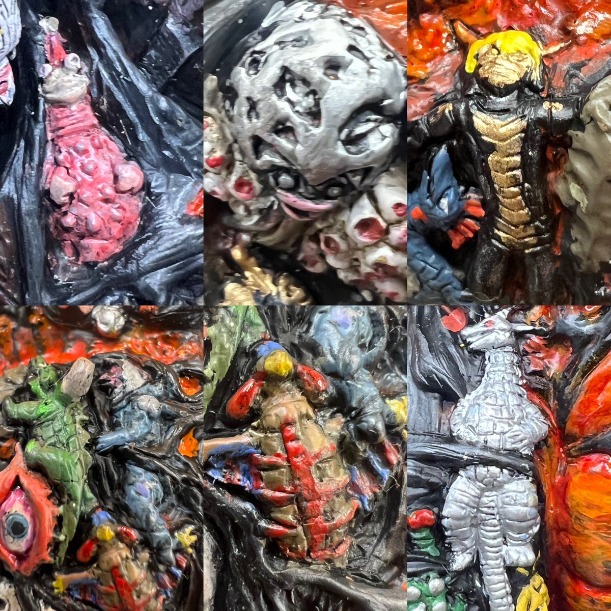 ベリュドラ リペイント詳細:最終回 最後は体前面です🙇 比較的大きく