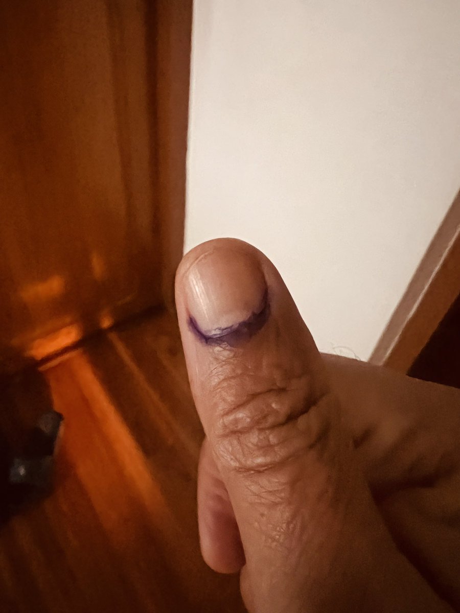 kailash2005's tweet photo. I voted https://t.co/Q8A5ypbGm1