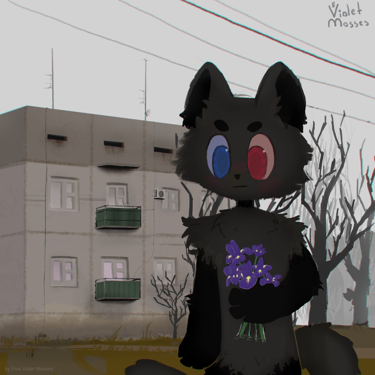 Five Violet Mosses tweet media