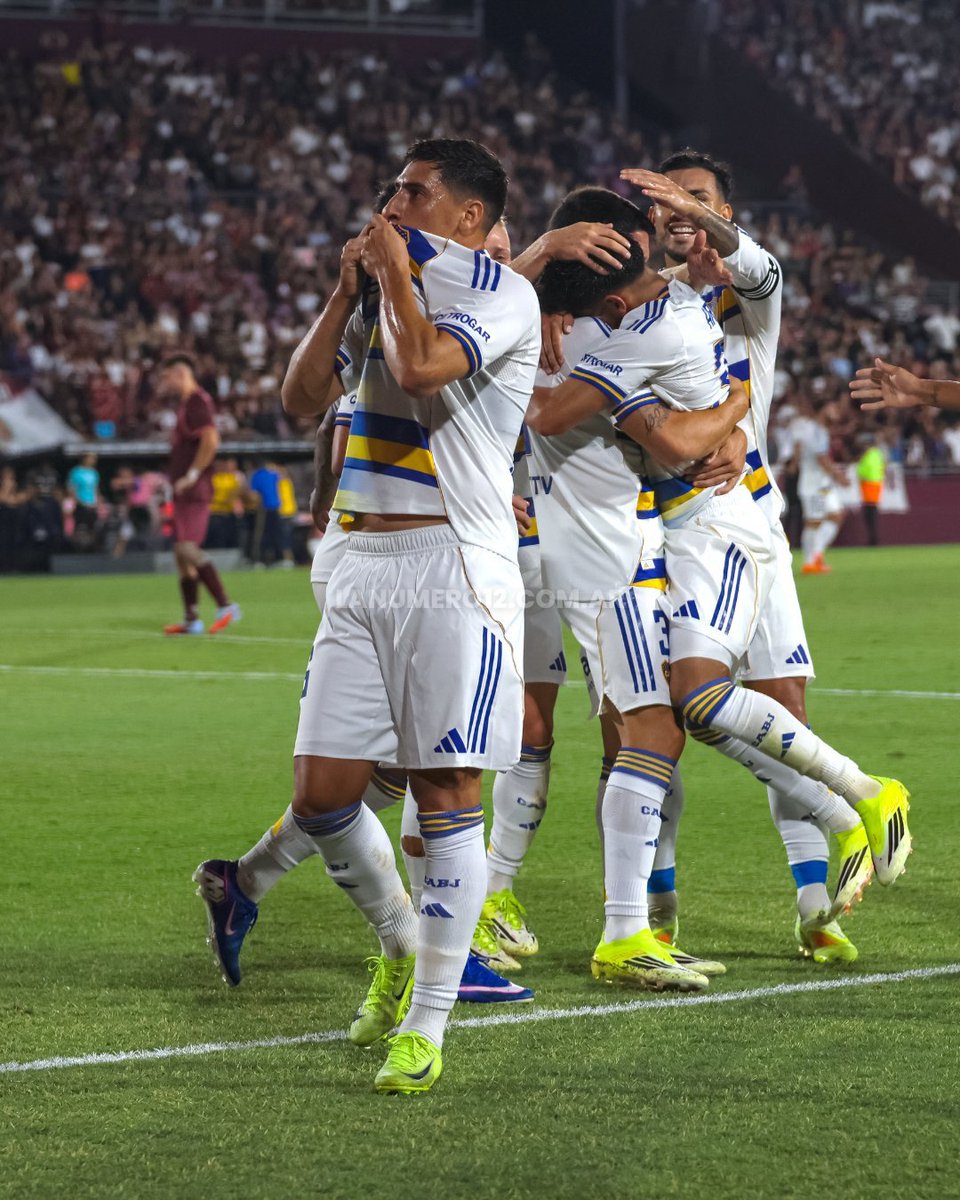 #Boca goleó 3-0 a #Lanús con goles de #Merentiel (x2) y #Ascacibar. Partidazo del xeneize, que aprovechó el desgaste de su rival y no perdonó. Sólido, laborioso y letal. Muchos puntos altos, con #Aranda como figura. Bestia implacable. Descomunal partido de Delgado y Paredes.